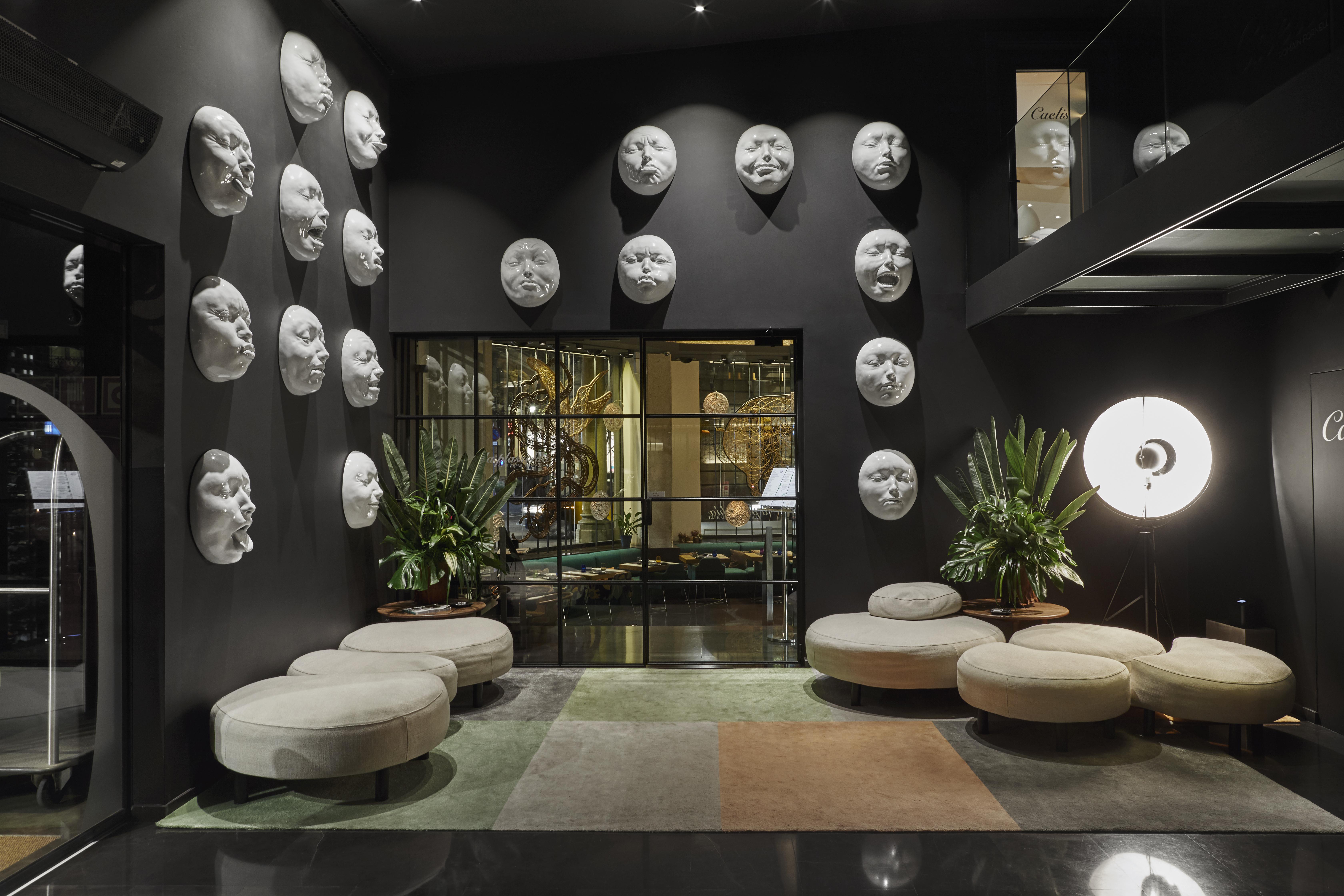 Hotel Ohla Barcellona Esterno foto The lobby of the hotel